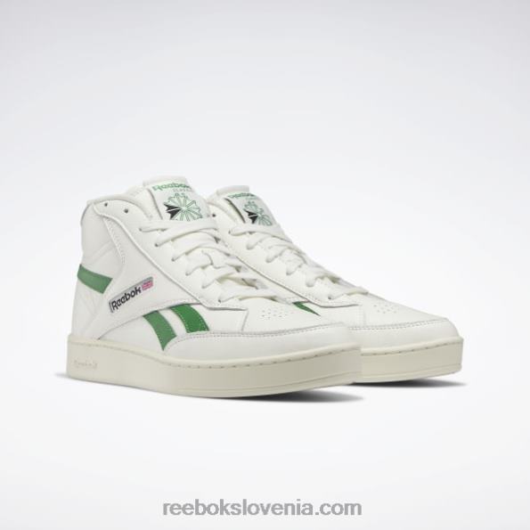 Reebok club c 85 form hi čevlji R22JR269 kreda/alabaster/glen zelena