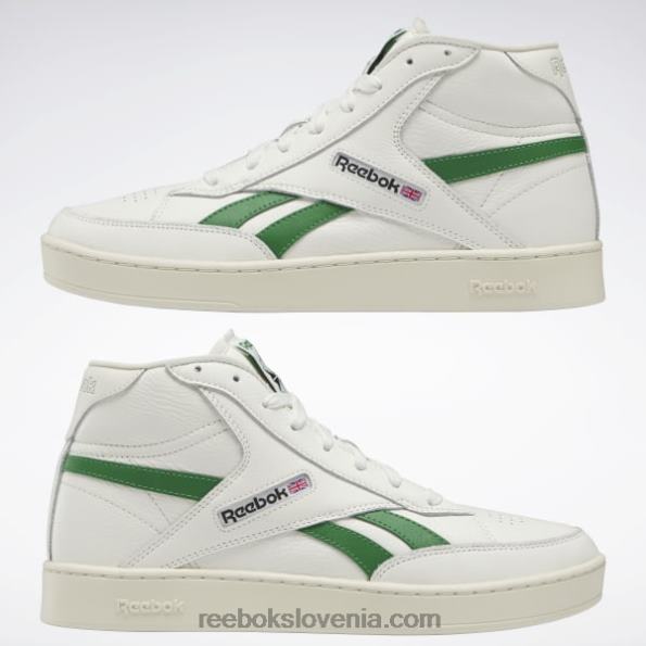 Reebok club c 85 form hi čevlji R22JR269 kreda/alabaster/glen zelena