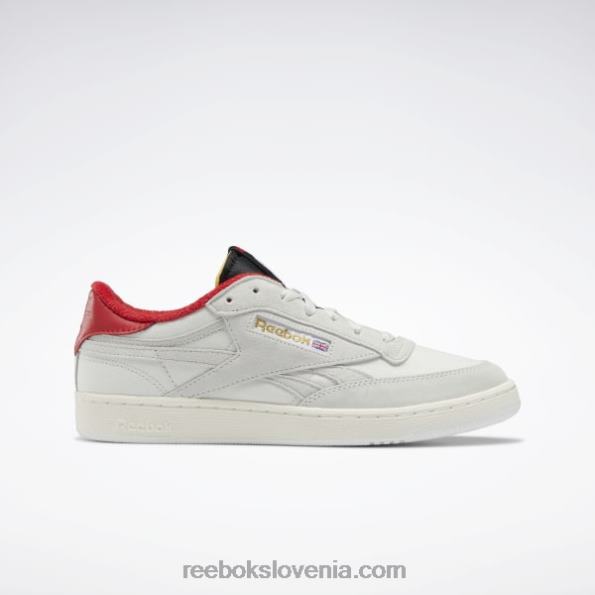 Reebok club c revenge čevlji R22JR354 čisto siva 1/črna/zelena