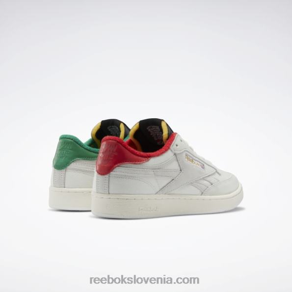 Reebok club c revenge čevlji R22JR354 čisto siva 1/črna/zelena