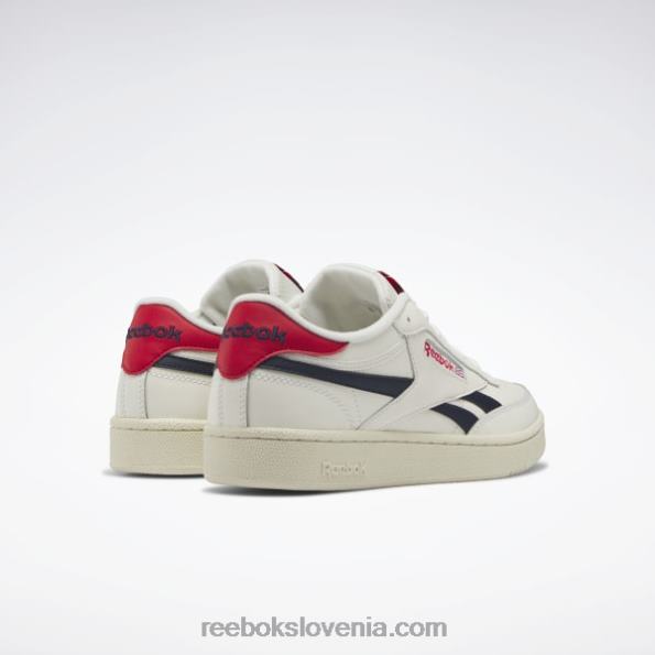 Reebok club c revenge čevlji R22JR74 kreda/vektor mornarsko/vektorsko rdeča