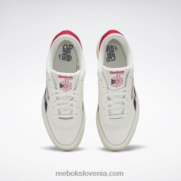 Reebok club c revenge čevlji R22JR74 kreda/vektor mornarsko/vektorsko rdeča