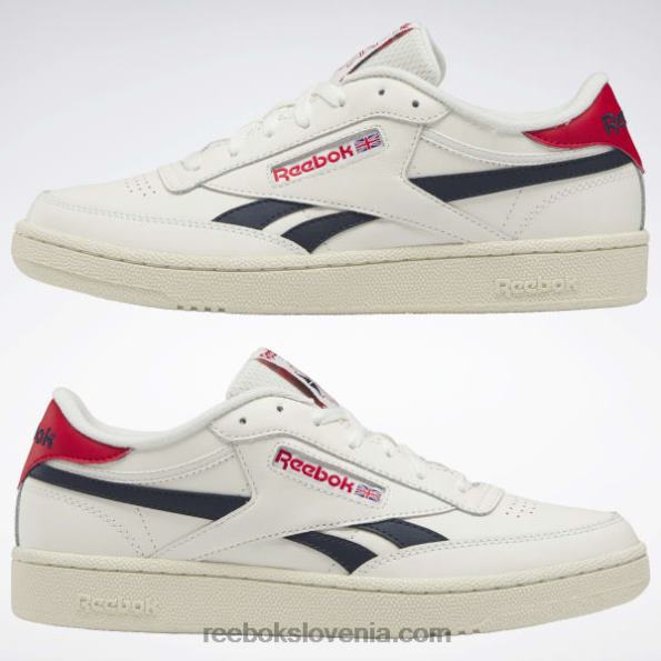 Reebok club c revenge čevlji R22JR74 kreda/vektor mornarsko/vektorsko rdeča