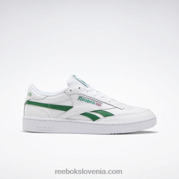 Reebok club c revenge moški čevlji R22JR237 bela/zelena