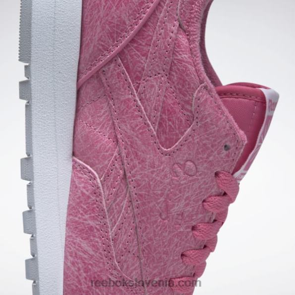 Reebok eames klasični usnjeni čevlji R22JR375 astro roza/ftwr bela/hladno siva 2