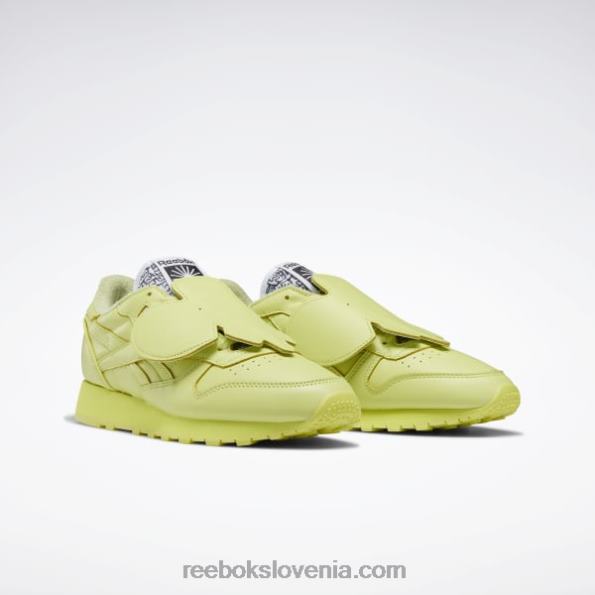 Reebok eames klasični usnjeni čevlji R22JR544 cool aloe/core black