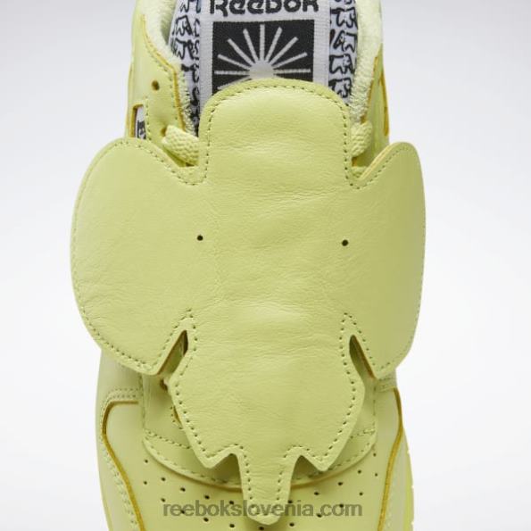 Reebok eames klasični usnjeni čevlji R22JR544 cool aloe/core black