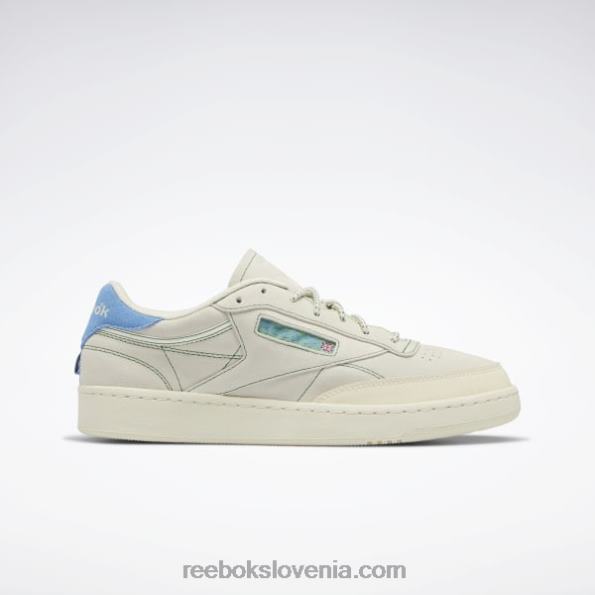 Reebok čevlji club c 85 R22JR326 kreda/alabaster/glen zelena