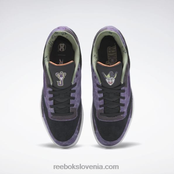 Reebok čevlji dc club c 85 R22JR95 vijoličen odtenek/spirit bela/vintage zelena