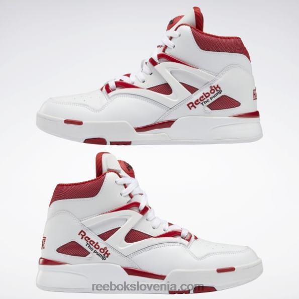 Reebok čevlji s črpalko omni zone ii R22JR33 ftwr bela/blesko rdeča/jedro črno