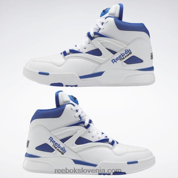 Reebok čevlji s črpalko omni zone ii R22JR444 ftwr bela/vektorsko modra/jedro črna