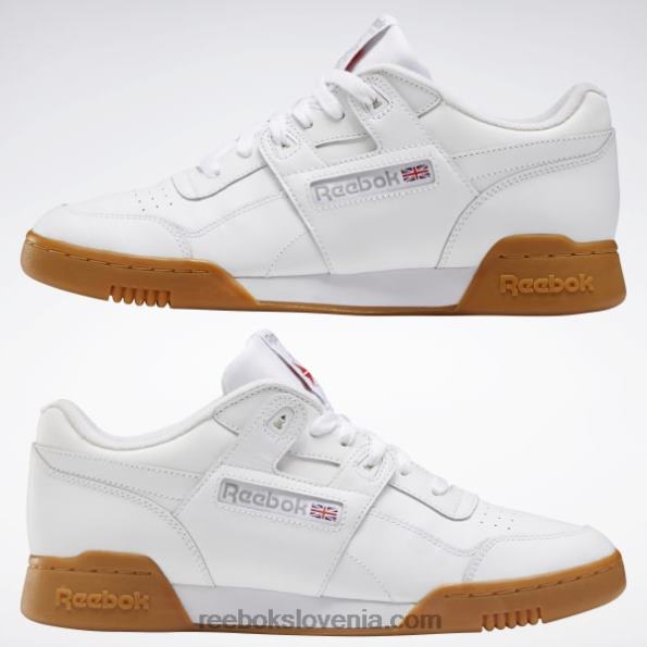 Reebok čevlji za vadbo plus R22JR66 bela/carbon/classic red/reebok royal