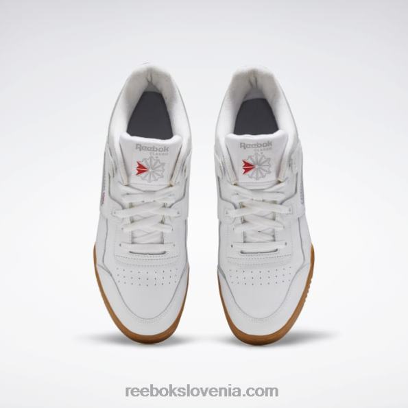 Reebok čevlji za vadbo plus R22JR66 bela/carbon/classic red/reebok royal