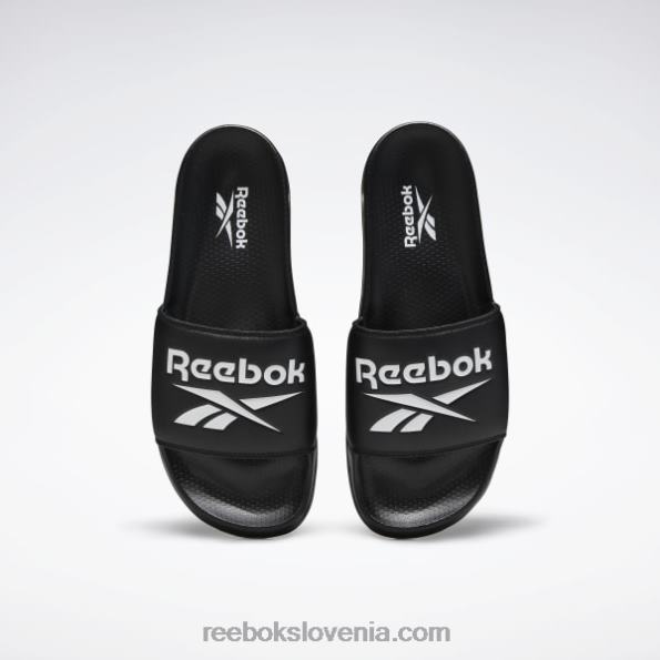 Reebok klasični diapozitivi R22JR250 črnobela