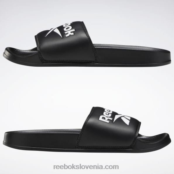 Reebok klasični diapozitivi R22JR250 črnobela