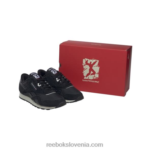 Reebok klasični najlonski čevlji R22JR822 sredica črna/jutranja megla