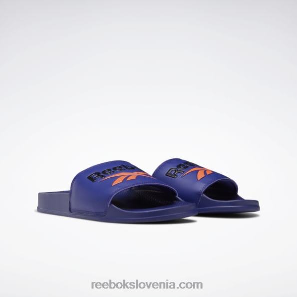 Reebok klasični tobogan R22JR399 krepko vijolična/oranžna flare/jedro črna