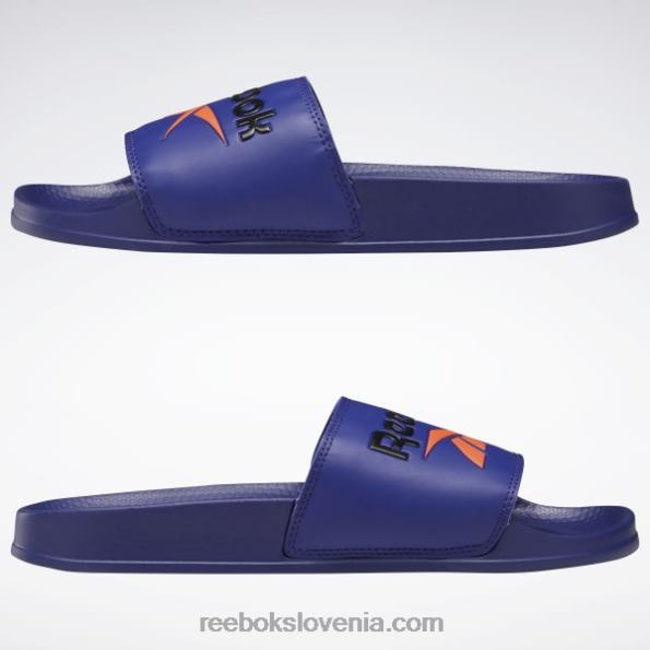 Reebok klasični tobogan R22JR399 krepko vijolična/oranžna flare/jedro črna