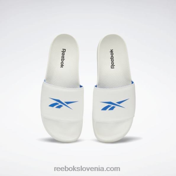 Reebok klasični tobogan R22JR465 kreda/vektorsko modra/jedro črna