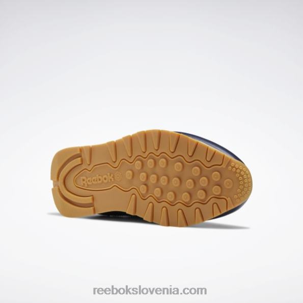 Reebok klasični usnjeni čevlji R22JR105 vektor navy/ftwr bela/reebok gume-03