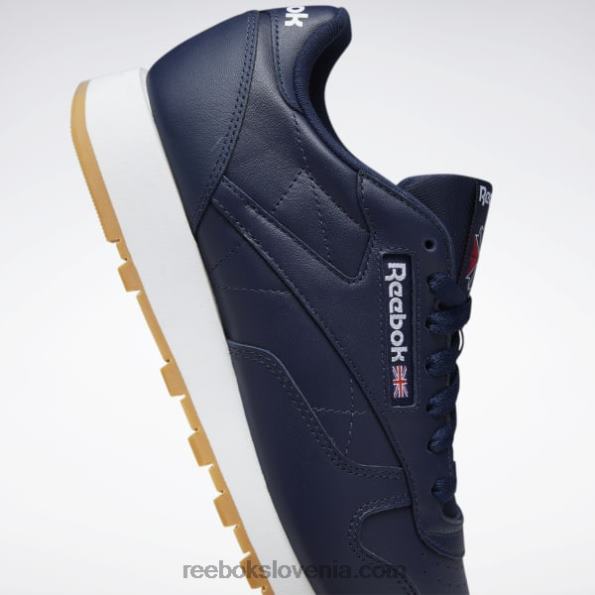 Reebok klasični usnjeni čevlji R22JR105 vektor navy/ftwr bela/reebok gume-03