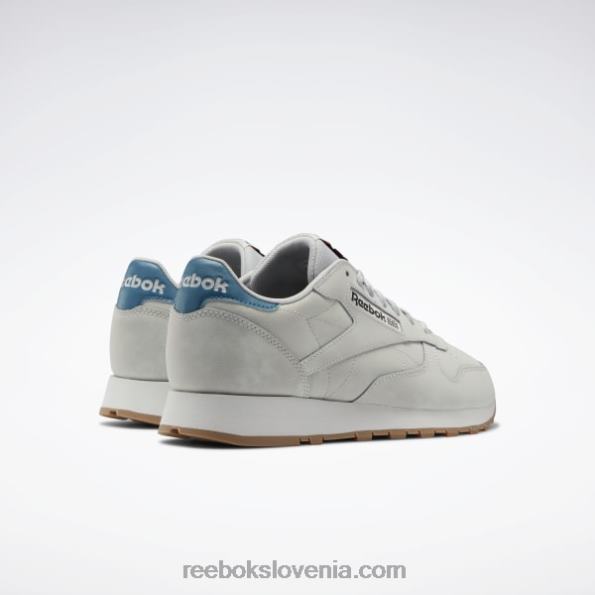 Reebok klasični usnjeni čevlji R22JR135 čisto siva 2/čisto siva 1/jekleno modra s23-r
