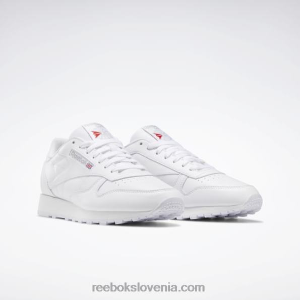 Reebok klasični usnjeni čevlji R22JR34 ftwr bela/čisto siva 3