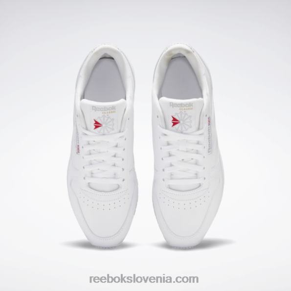 Reebok klasični usnjeni čevlji R22JR34 ftwr bela/čisto siva 3