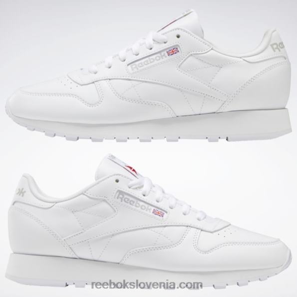 Reebok klasični usnjeni čevlji R22JR34 ftwr bela/čisto siva 3