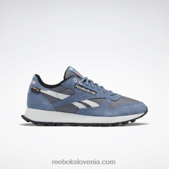 Reebok klasični usnjeni čevlji R22JR39 hladno siva 6/modra skrilavec/jedro črna