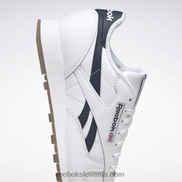 Reebok klasični usnjeni čevlji R22JR49 ftwr bela/vektor mornarsko modra