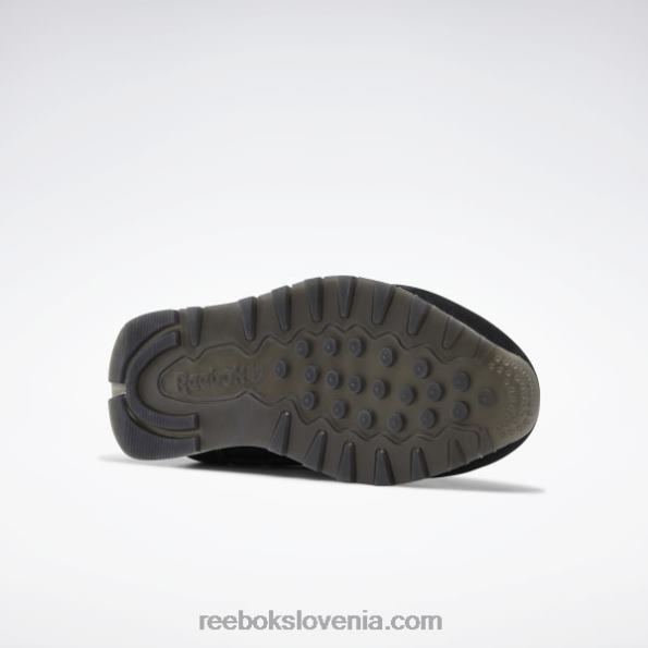 Reebok klasični usnjeni čevlji R22JR530 jedro črno/ftwr belo/vektorsko rdeče
