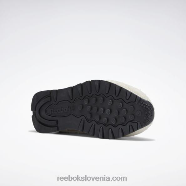 Reebok klasični usnjeni čevlji R22JR58 moderna bež/alabaster/klasična bordo