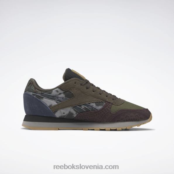 Reebok klasični usnjeni čevlji R22JR643 fugirna masa f23/bujna zemlja/dimni indigo