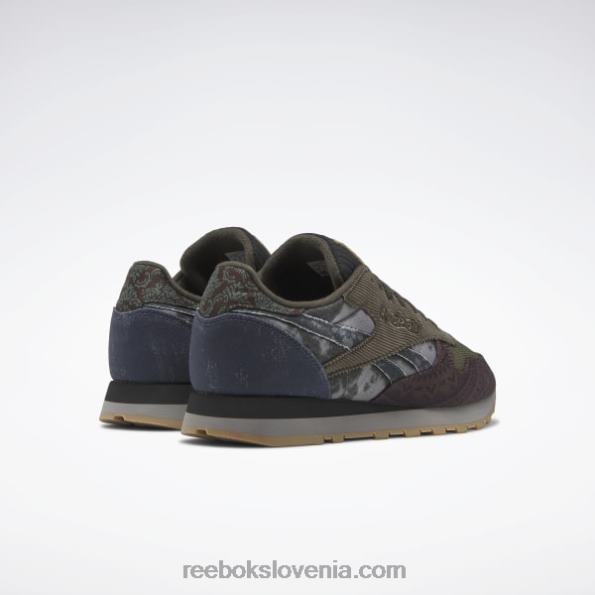 Reebok klasični usnjeni čevlji R22JR643 fugirna masa f23/bujna zemlja/dimni indigo