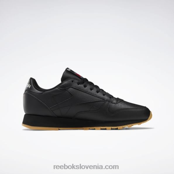 Reebok klasični usnjeni čevlji R22JR78 core black/pure grey 5/reebok rubber gum-03