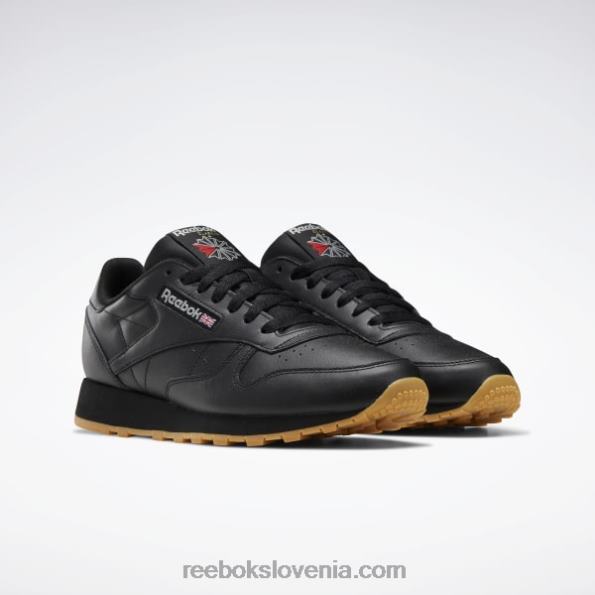 Reebok klasični usnjeni čevlji R22JR78 core black/pure grey 5/reebok rubber gum-03