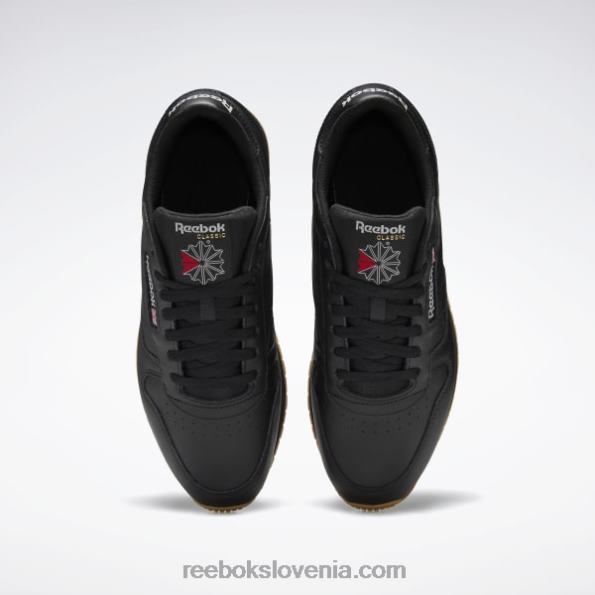 Reebok klasični usnjeni čevlji R22JR78 core black/pure grey 5/reebok rubber gum-03