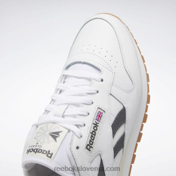 Reebok klasični usnjeni čevlji R22JR86 ftwr bela/čisto siva 7/vintage kreda s23-r