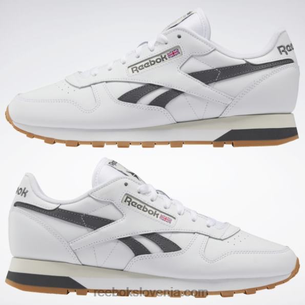Reebok klasični usnjeni čevlji R22JR86 ftwr bela/čisto siva 7/vintage kreda s23-r