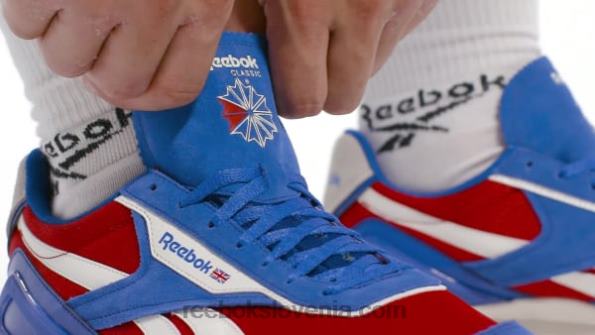 Reebok klasični usnjeni čevlji legacy az R22JR397 vektorsko modra/vektorsko rdeča/kreda