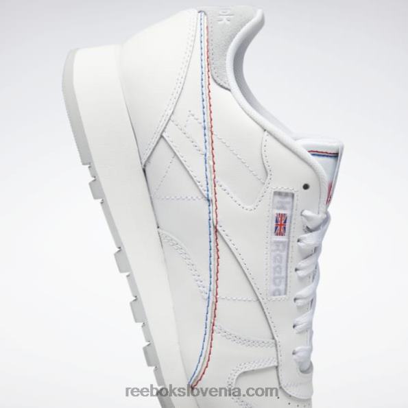 Reebok klasični usnjeni čevlji so vaši R22JR224 ftwr bela/vektorsko modra