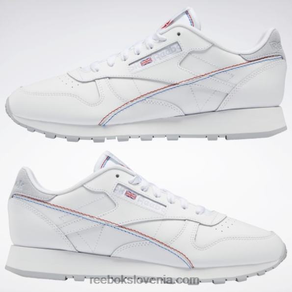 Reebok klasični usnjeni čevlji so vaši R22JR224 ftwr bela/vektorsko modra