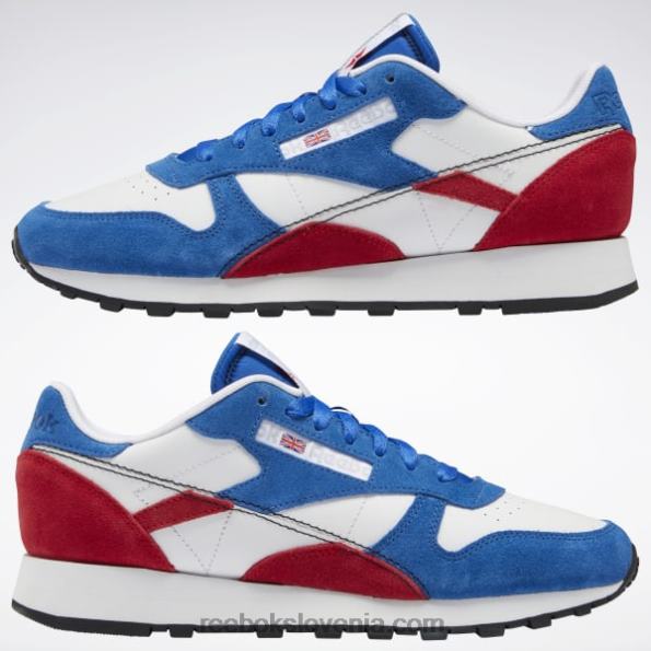 Reebok klasični usnjeni čevlji so vaši R22JR88 vektor modra/vektor rdeča/ftwr bela