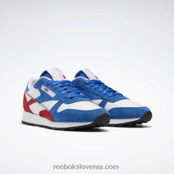 Reebok klasični usnjeni čevlji so vaši R22JR88 vektor modra/vektor rdeča/ftwr bela