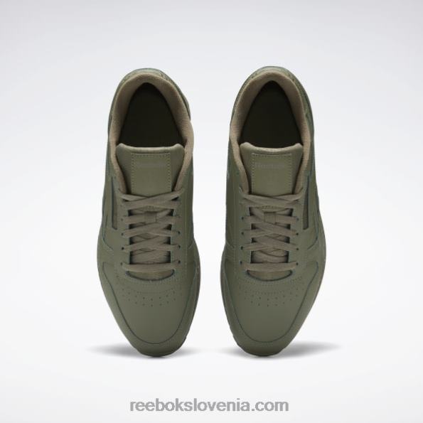 Reebok klasični usnjeni čevlji z valovi R22JR238 lovsko zelena/čisto siva 3/vojaško zelena