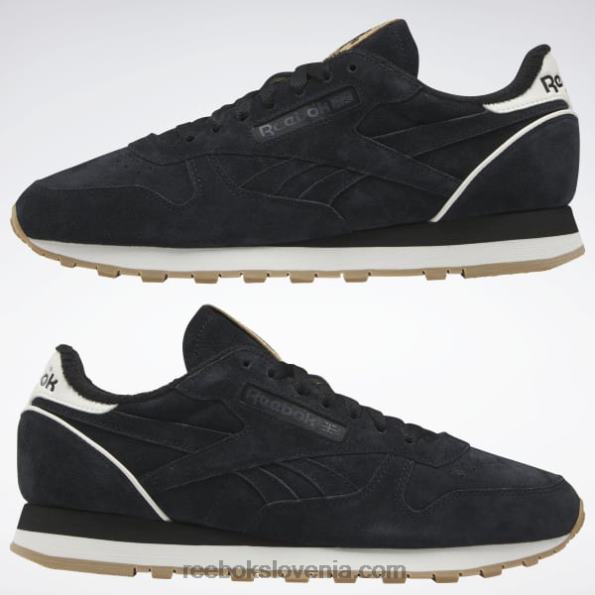 Reebok klasični usnjeni vintage čevlji iz leta 1983 R22JR333 core black/glen green/reebok rubber gum-04