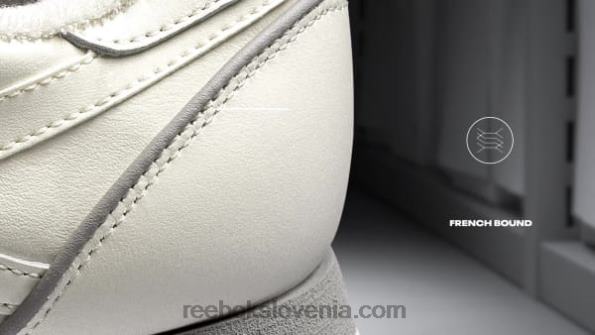 Reebok klasični usnjeni vintage čevlji iz leta 1983 R22JR767 kreda/vektor rdeča