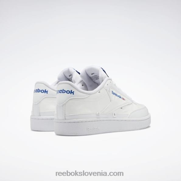 Reebok klubski čevlji c 85 x u R22JR452 ftwr bela/vektorsko modra