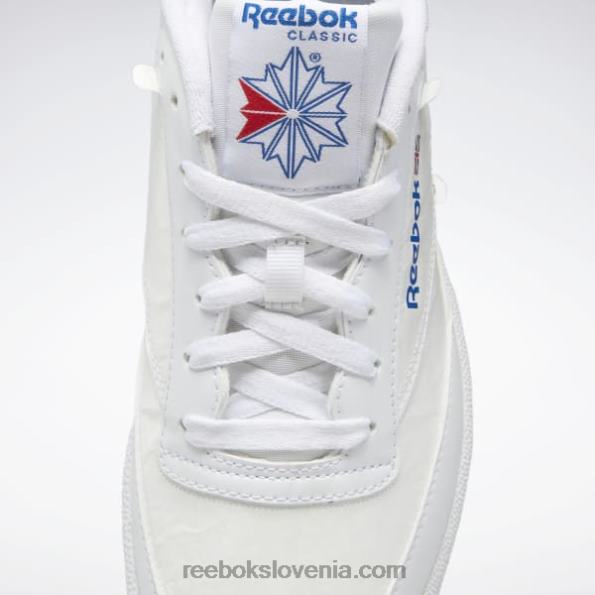 Reebok klubski čevlji c 85 x u R22JR452 ftwr bela/vektorsko modra